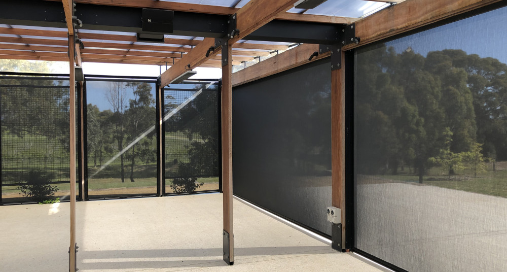 Architectural design ziptrak blinds