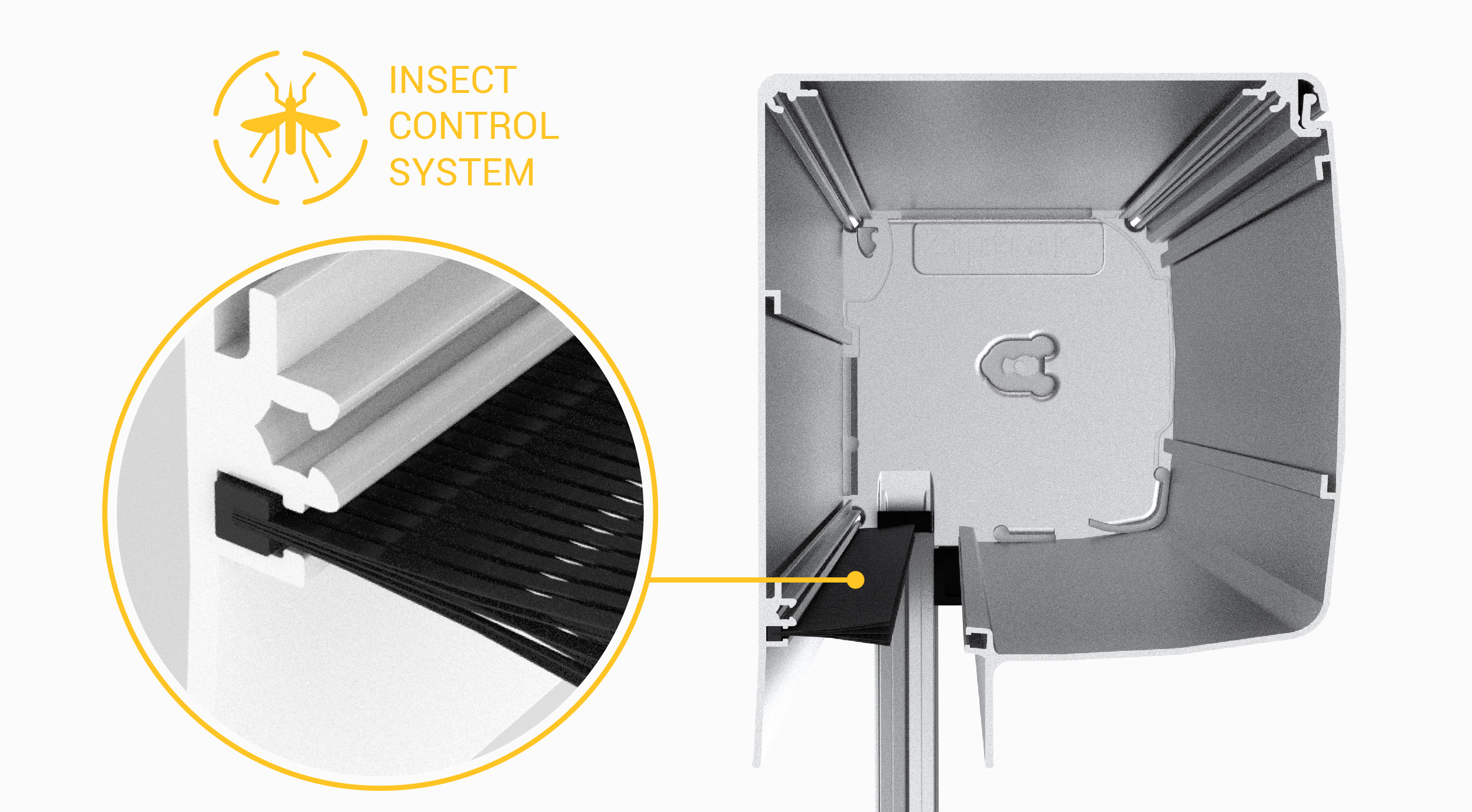 Brush Insect Control System