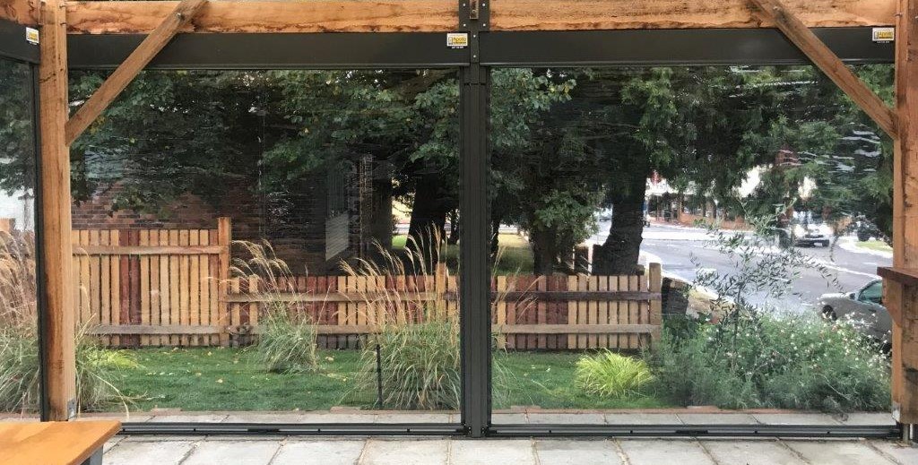 Clear outdoor blinds - Ziptrak outdoor screens