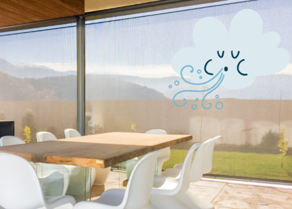 Ziptrak® blinds - Spring Winds